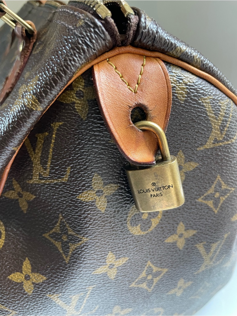 Louis Vuitton Speedy 30 | Monogram Canvas | Vintage | 1994 - Picture 5 of 15